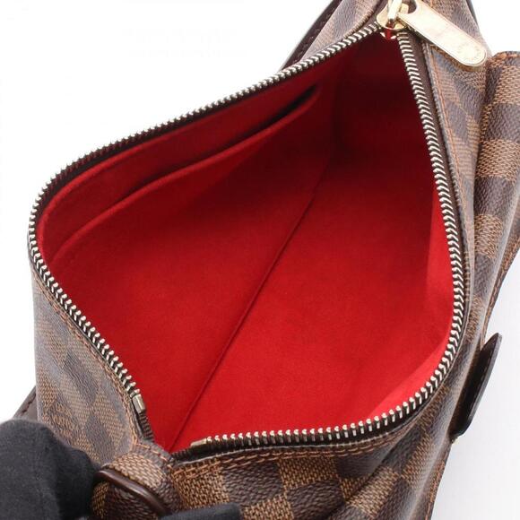 LOUIS VUITTON Brown Damier Leather Shoulder Bag - Picture 3 of 8